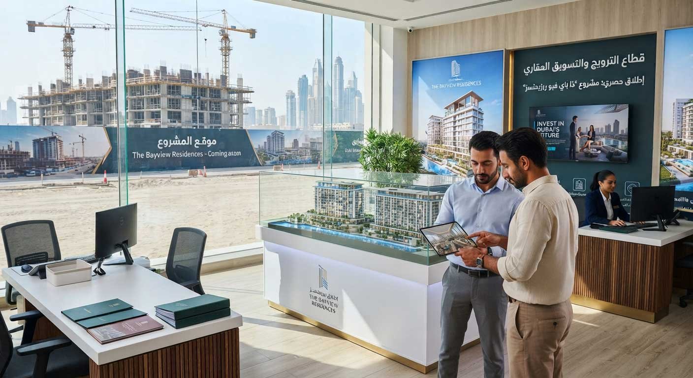قطاع الترويج والتسويق العقاري