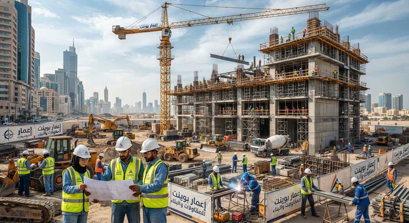 قطاع المقاولات والبناء
